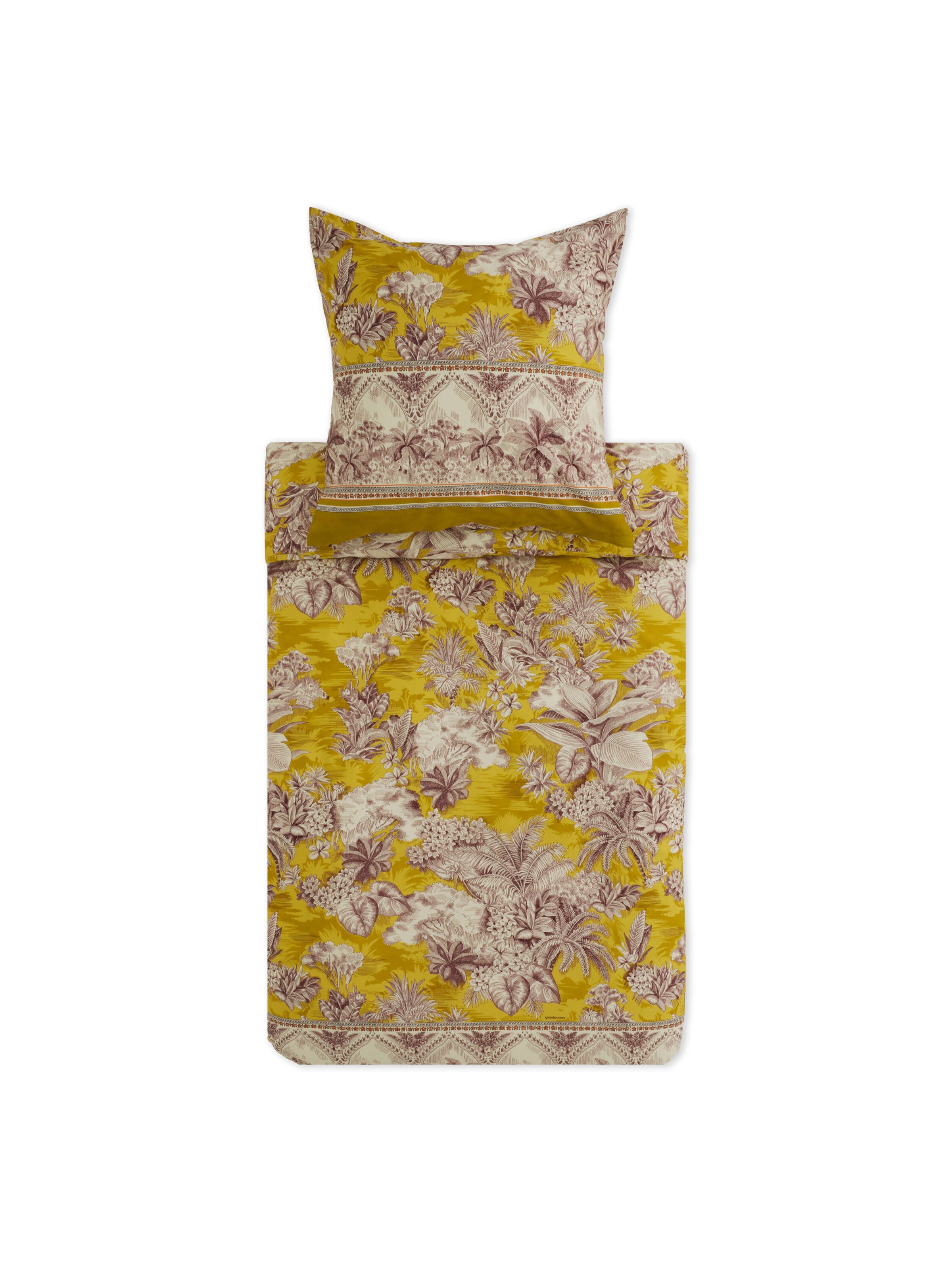 BASSETTI Duvet Cover in Yellow: front