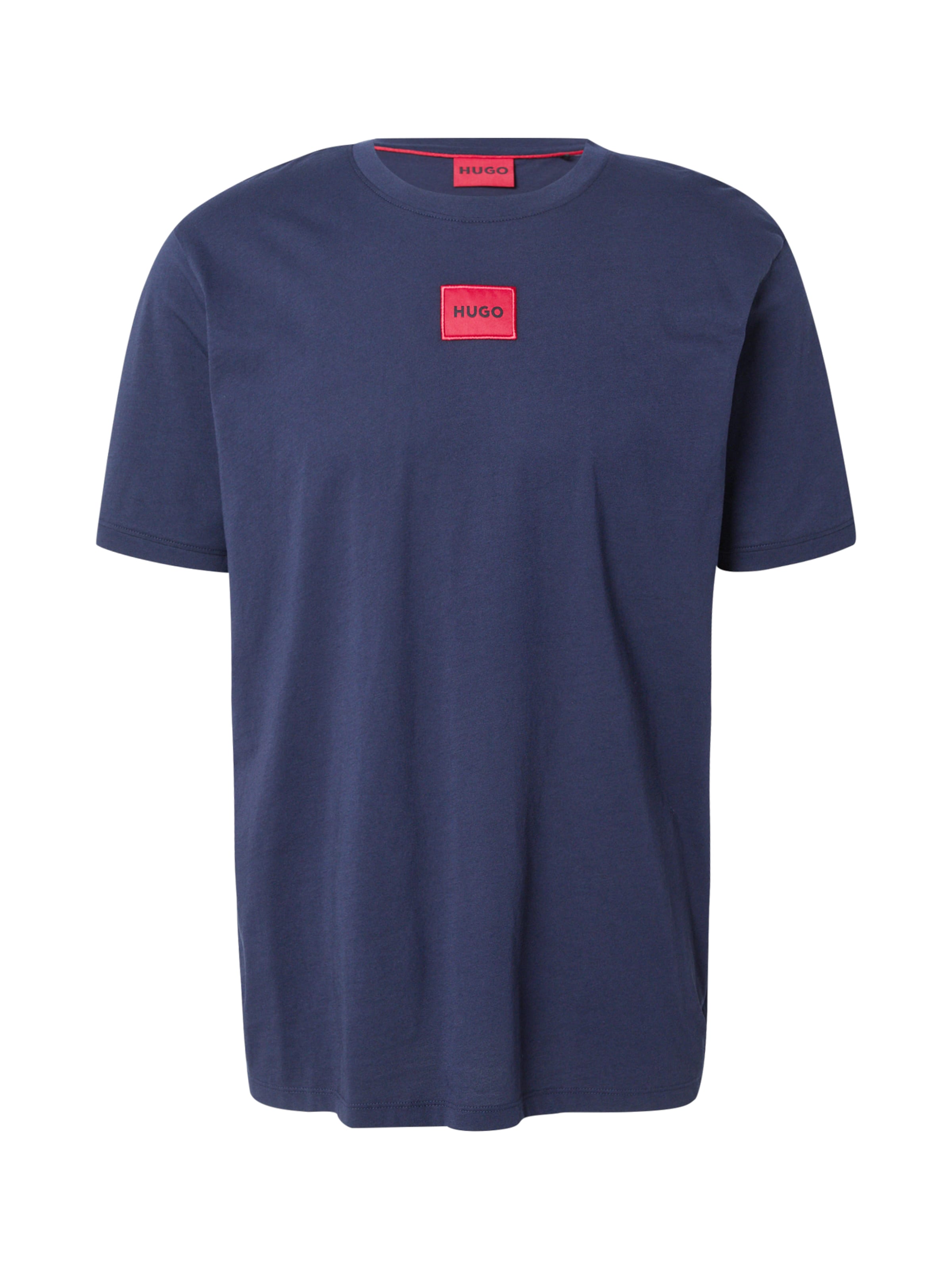 mėlyna HUGO Marškinėliai 'Diragolino212': priekis