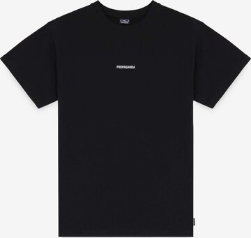 Propaganda Shirt 'Tiger' in Black: front