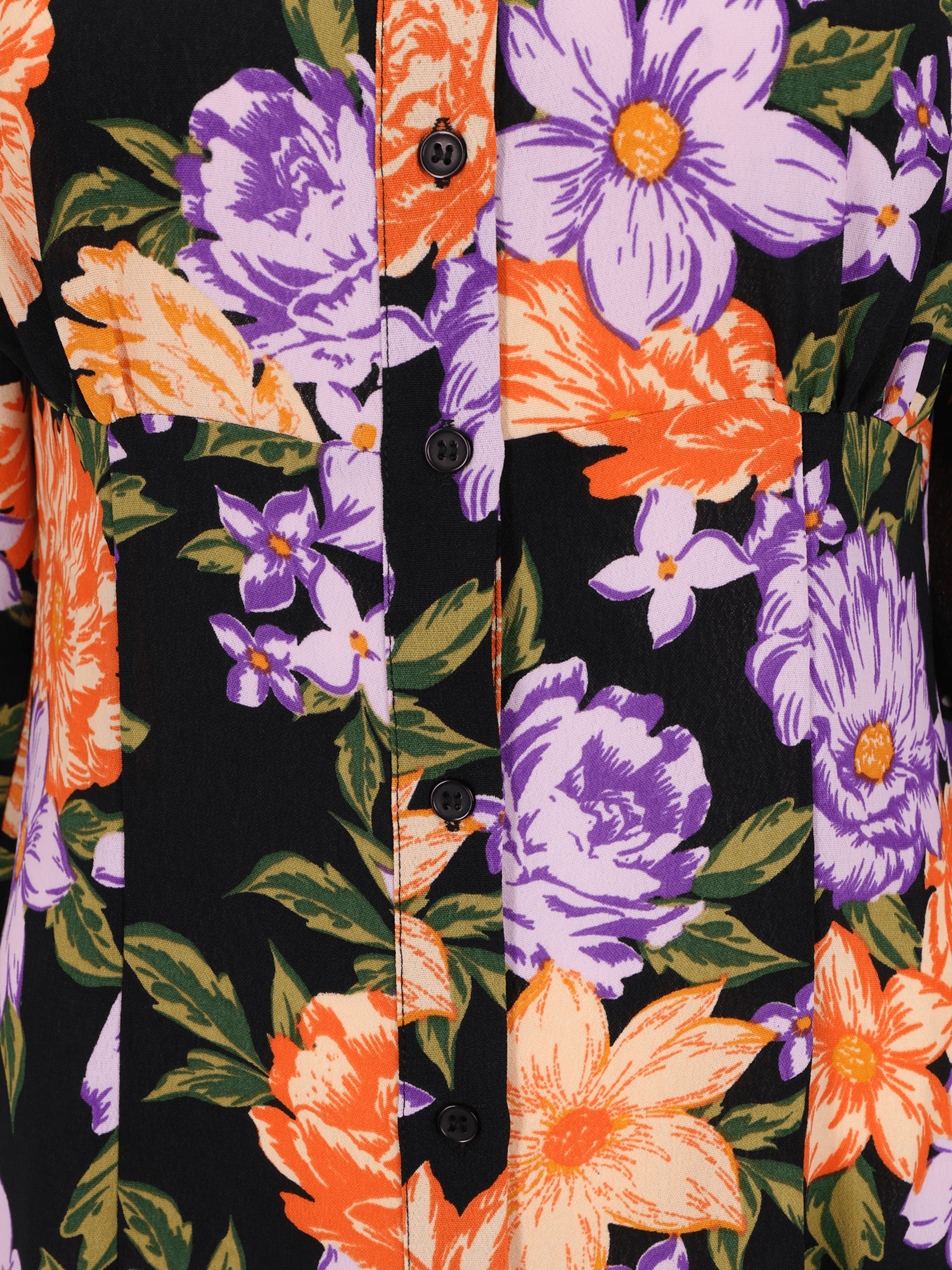 Dorothy Perkins Petite Dolga srajca | črna barva