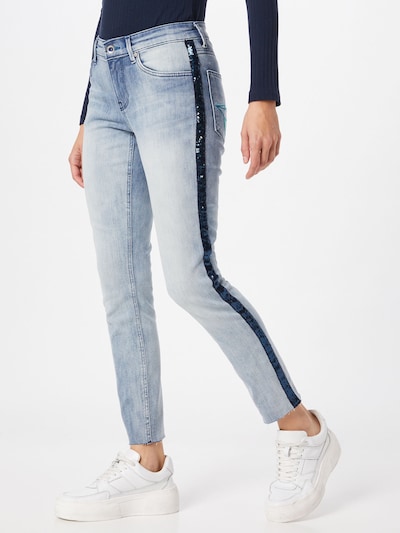 Soccx Jeans in Light blue, View model