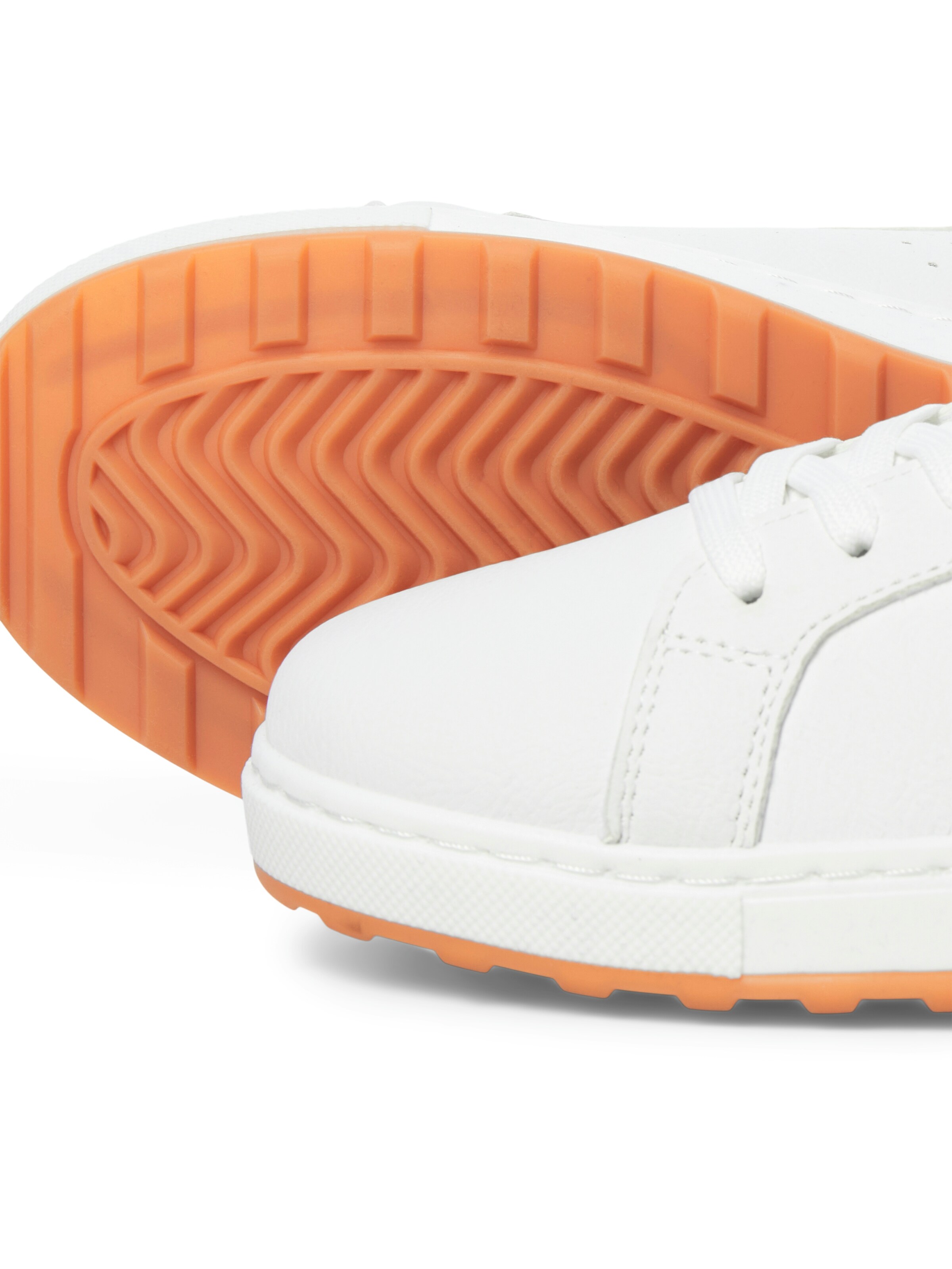 JACK & JONES Platform trainers 'JFWBLAKE' in White