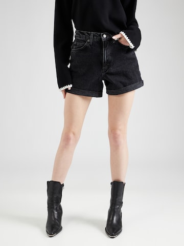 TOPSHOP Regular Shorts in Schwarz: predná strana