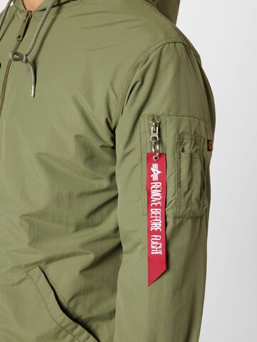 Giacca di mezza stagione 'Expedition' di ALPHA INDUSTRIES in verde