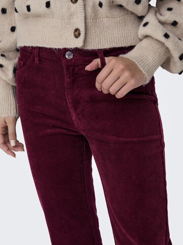 évasé Pantalon JDY en rouge