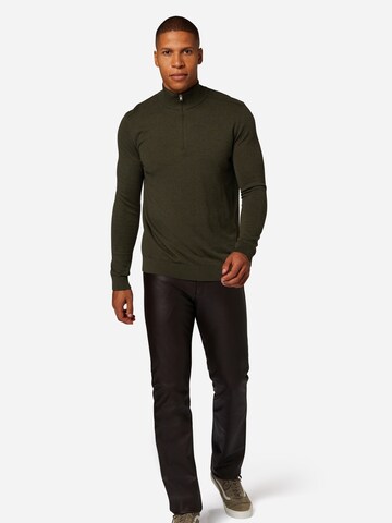 RICANO - Slimfit Pantalón 'No. 3 TR' en marrón