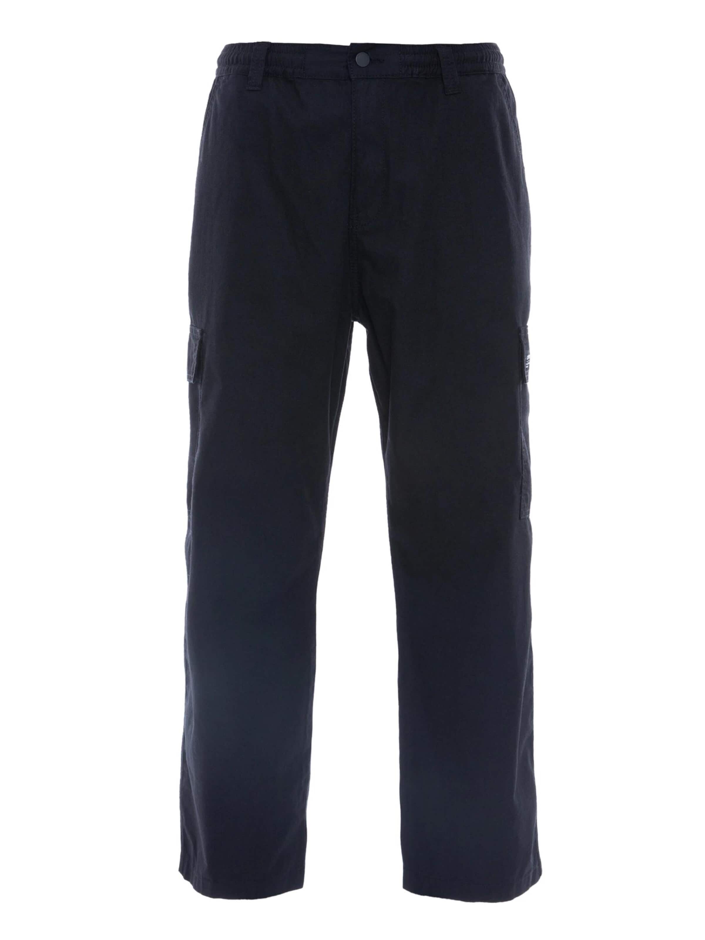 Dr. Denim Cargo Pants 'Calder Cargo' in Black: front
