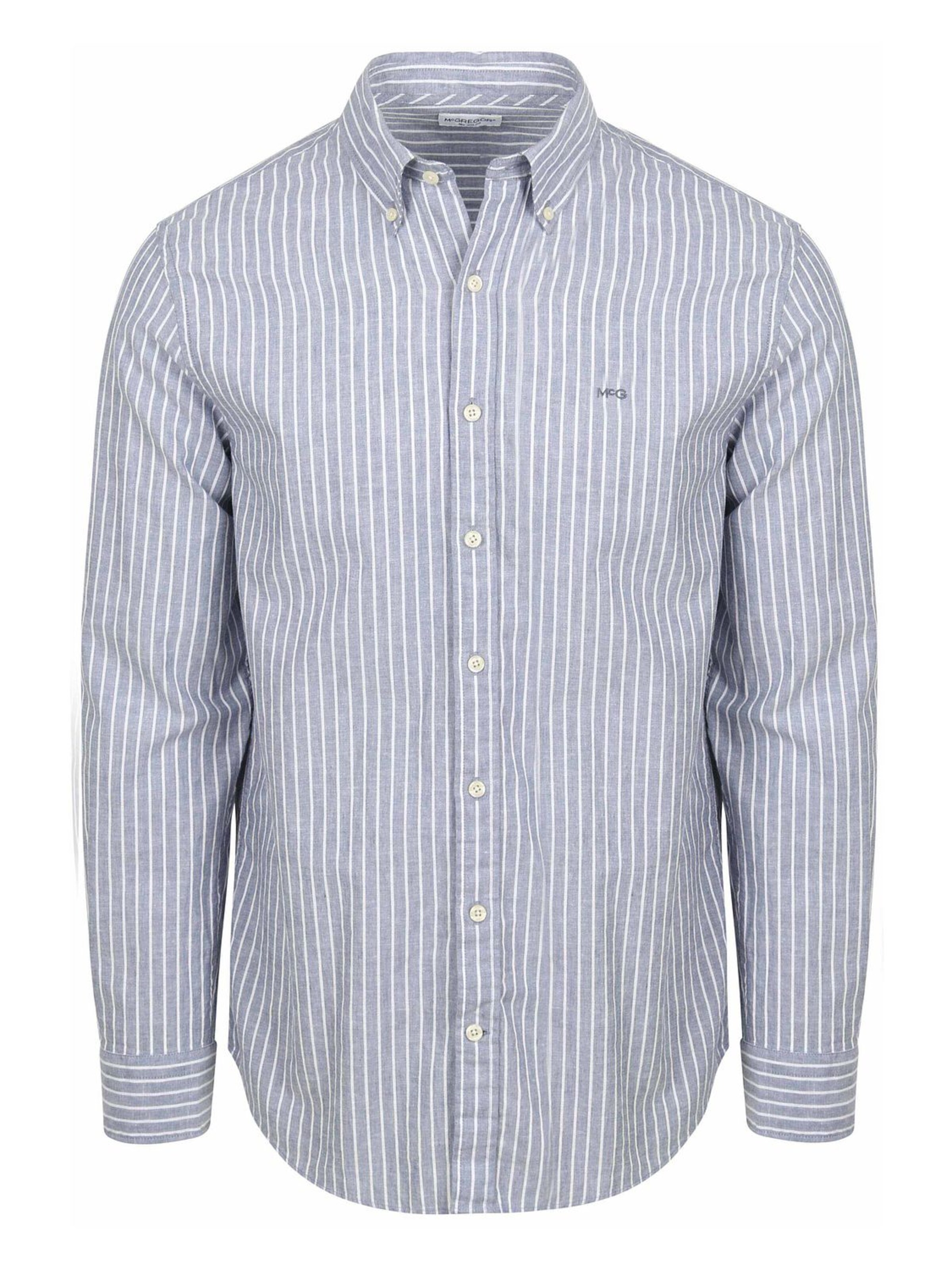 McGREGOR Regular Fit Hemd‌‌‌‌ in Blau: Vorderseite