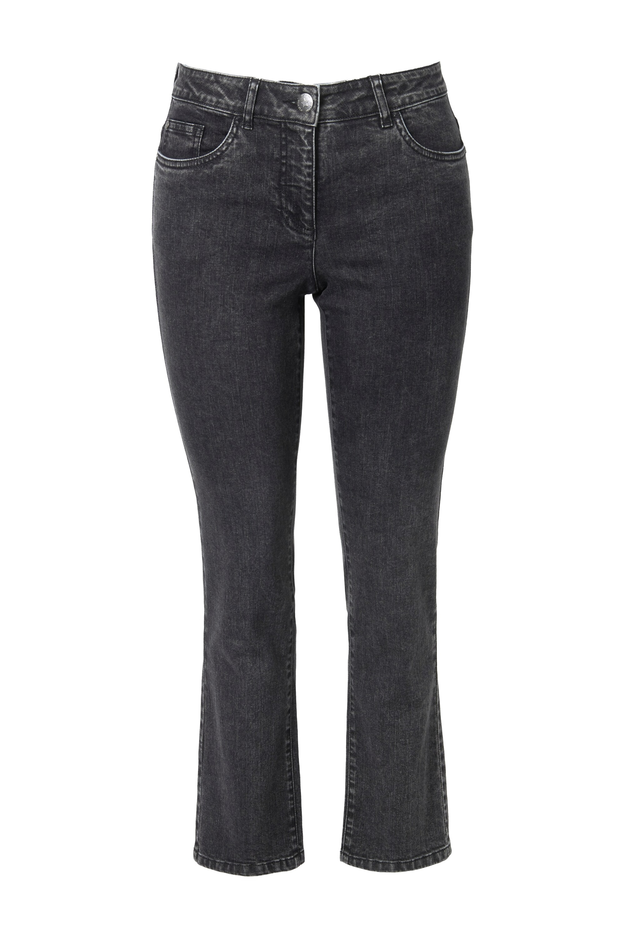 Angel of Style Regular Jeans in Zwart: voorkant