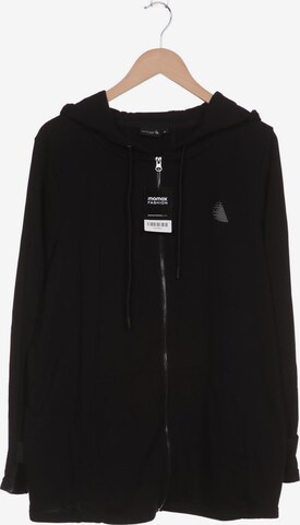 Zizzi Sweatshirt & Zip-Up Hoodie in M in Black: front