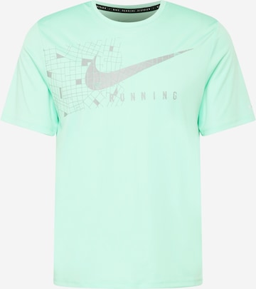 NIKE - Camiseta funcional 'Miller' en verde: frente