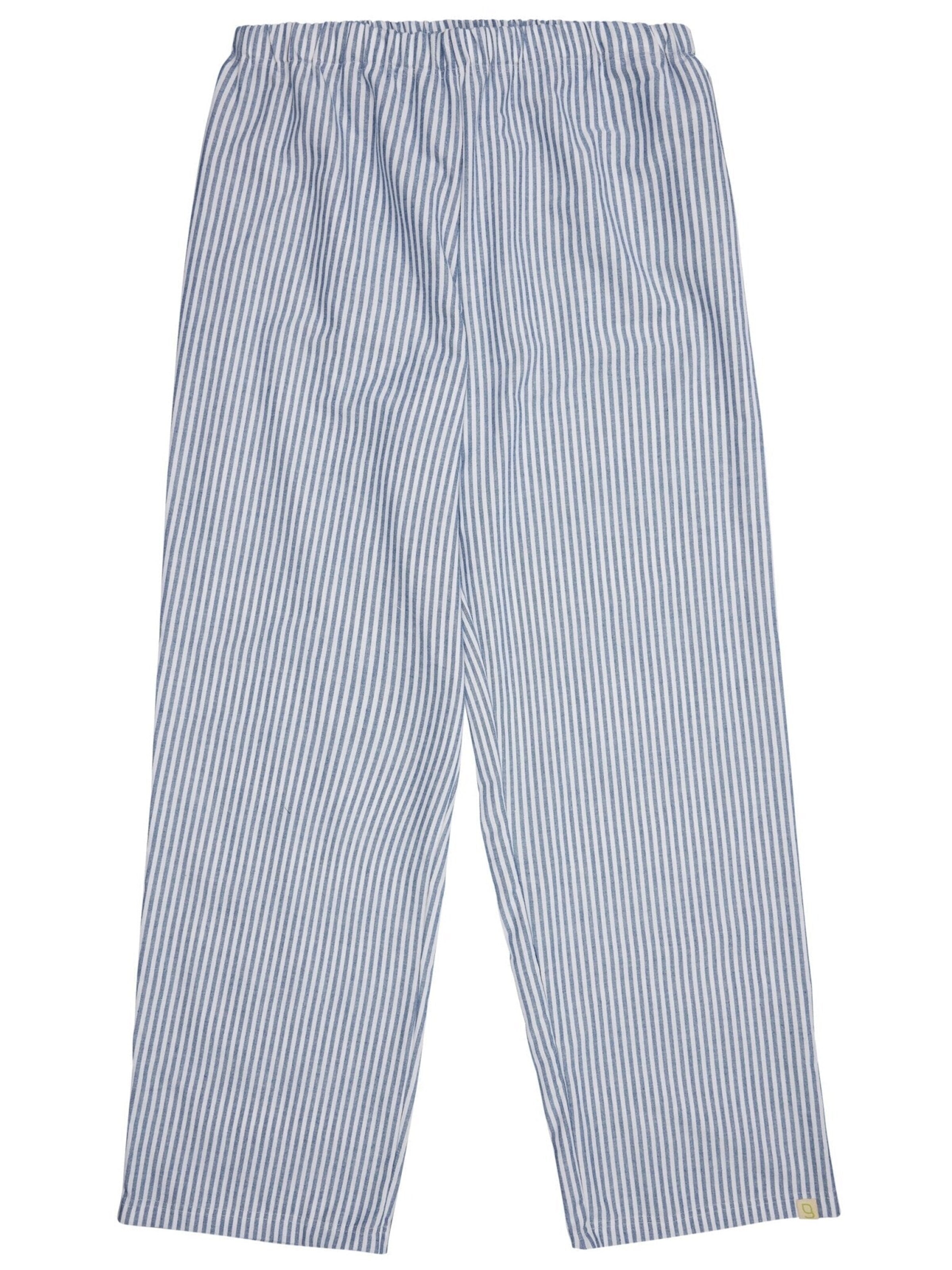 greenjama Pyjamahose‌‌‌ in Blau: Vorderseite
