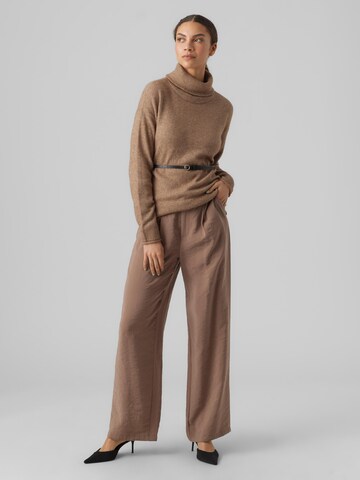 VERO MODA Sweater 'KADEN' in Brown