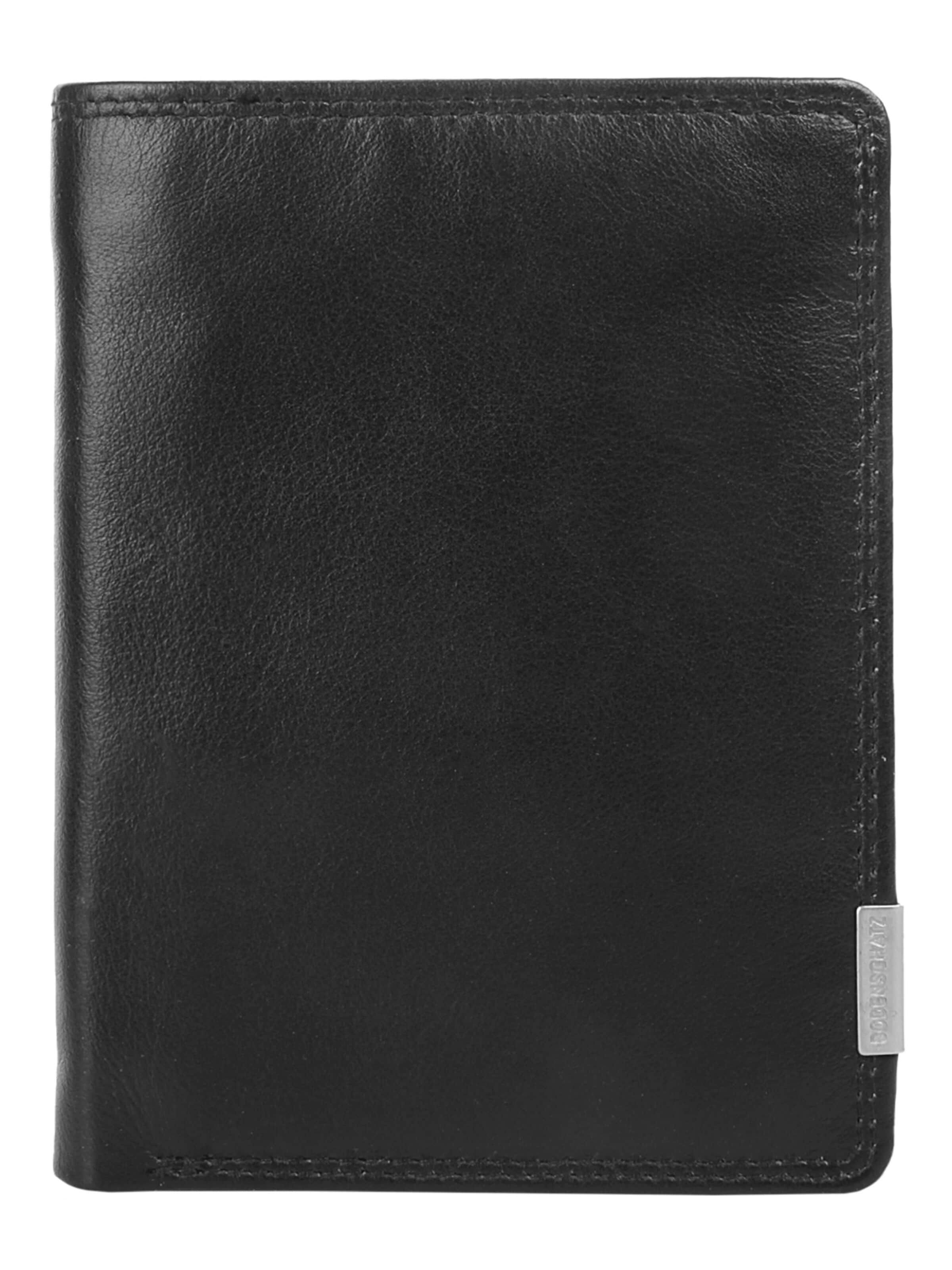 BODENSCHATZ Wallet in Black: front