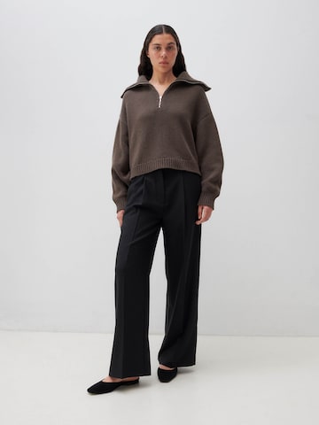 ABOUT YOU x Marie von Behrens Sweater 'Valentina' in Brown