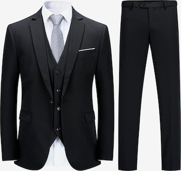 YOUTHUP Suit 'Prim' in Black: front