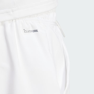 Loosefit Pantalon de sport 'Club' ADIDAS PERFORMANCE en blanc
