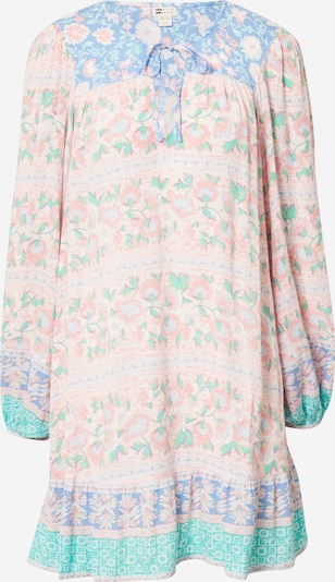 BILLABONG Košeľové šaty 'Boho Babe' - svetlomodrá / zelená / nefritová / ružová, Produkt