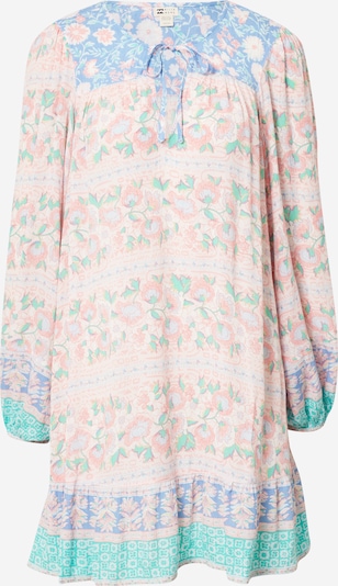 BILLABONG Рокля тип риза 'Boho Babe' в светлосиньо / зелено / нефритено зелено / бледорозово, Преглед на продукта