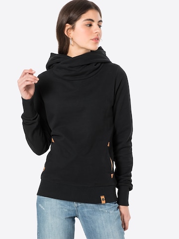 Fli Papigu Sweatshirt 'U Sexy I am Sexy' in Black: front