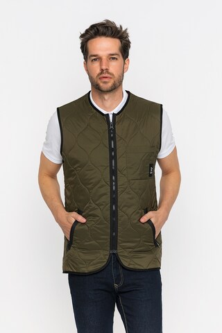 Gilet 'Sandro' Giorgio di Mare en vert