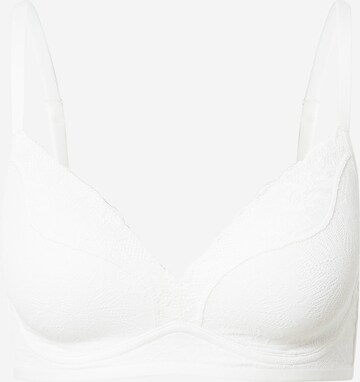 TRIUMPH - Soutien Bustier Soutien 'Fit Smart' em branco: frente