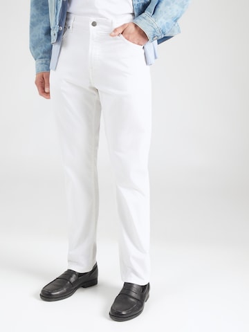 BOSS tavaline Teksapüksid 'RE.MAINE', värv valge: eest vaates