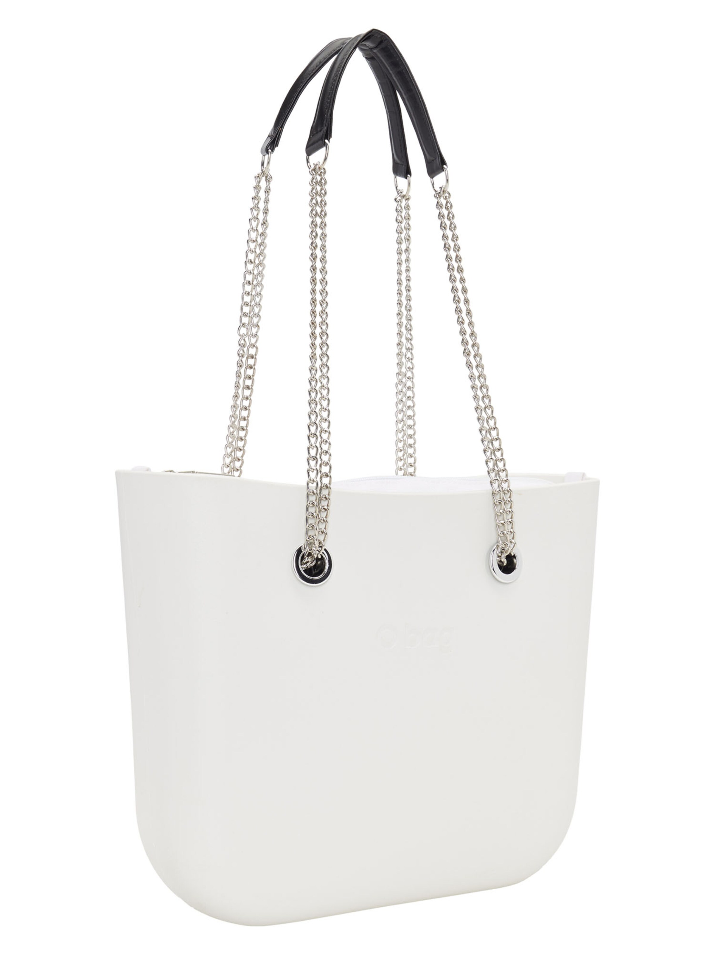 O bag Shopper in White