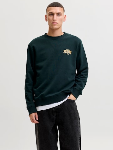 JACK & JONES Sweatshirt 'JJAERO' i grå: forside