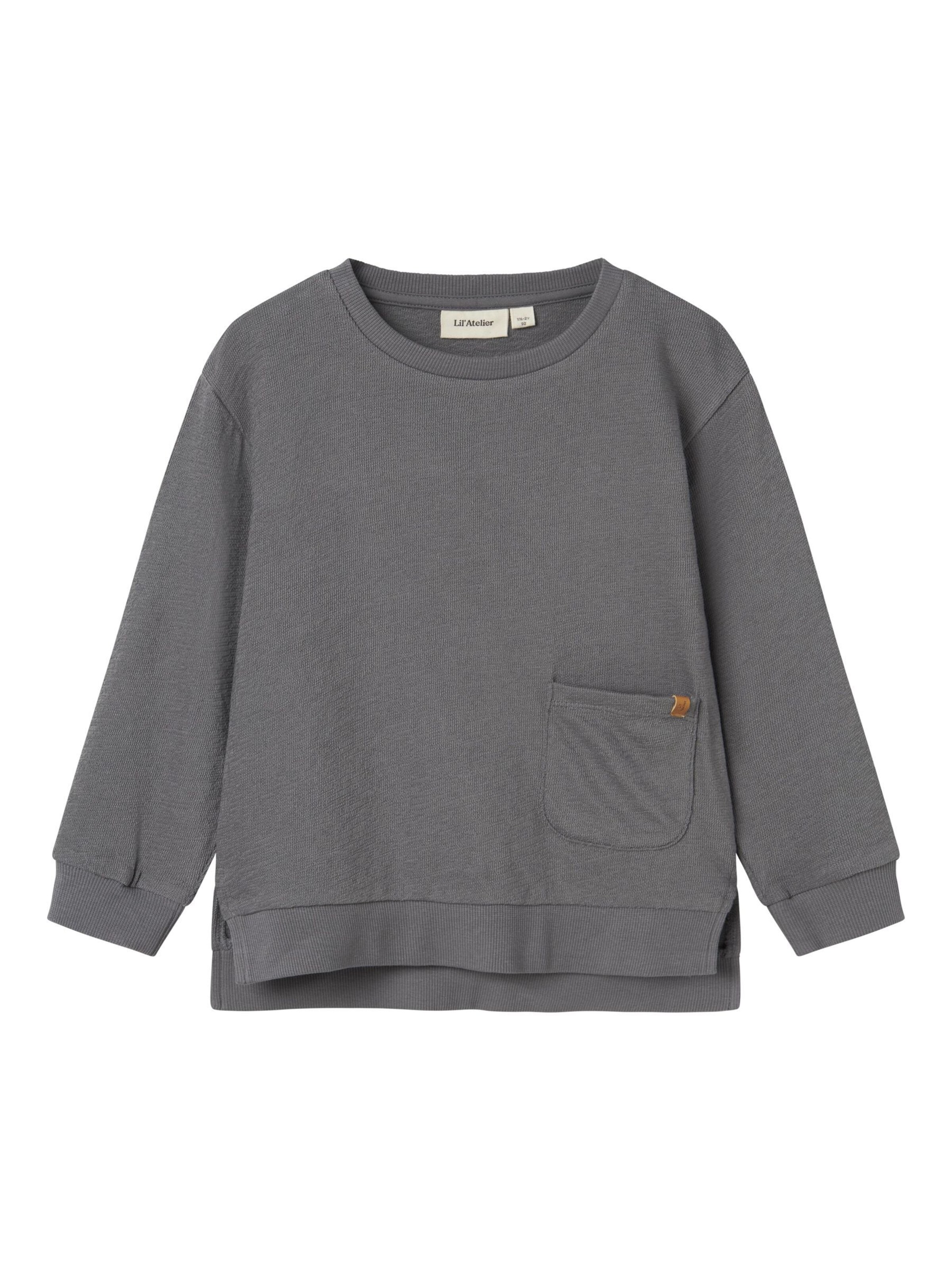 Sweat NAME IT en gris : devant