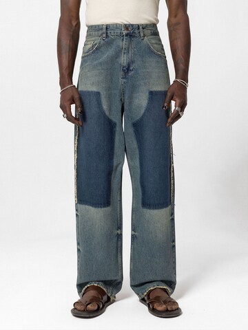 Wide leg Jeans 'Denver' di VAMOS CLO in blu: frontale