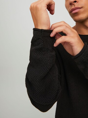 JACK & JONES Trui 'Paul Tons' in Zwart