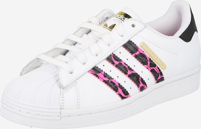 ADIDAS ORIGINALS Sneakers laag 'SUPERSTAR' in de kleur Goud / Pink / Zwart / Wit, Productweergave