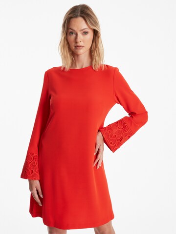 Robe 'Zafea' Ana Alcazar en rouge : devant