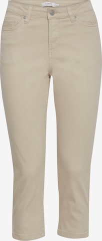 b.young Slimfit Jeans 'BYLOLA BYLIKKE' in Beige: predná strana