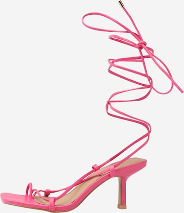 Nasty Gal Zehentrenner in Pink