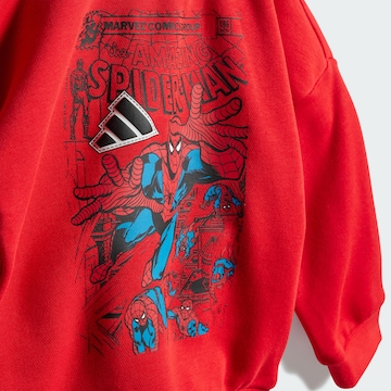 ADIDAS SPORTSWEAR Sweat suit 'Marvel Spider-Man' in Red