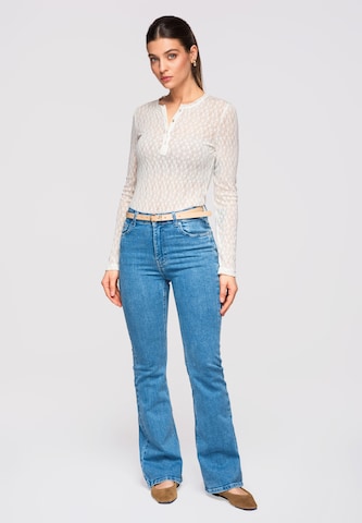 Ombre Blouse 'OW-TS-E0013' in Wit