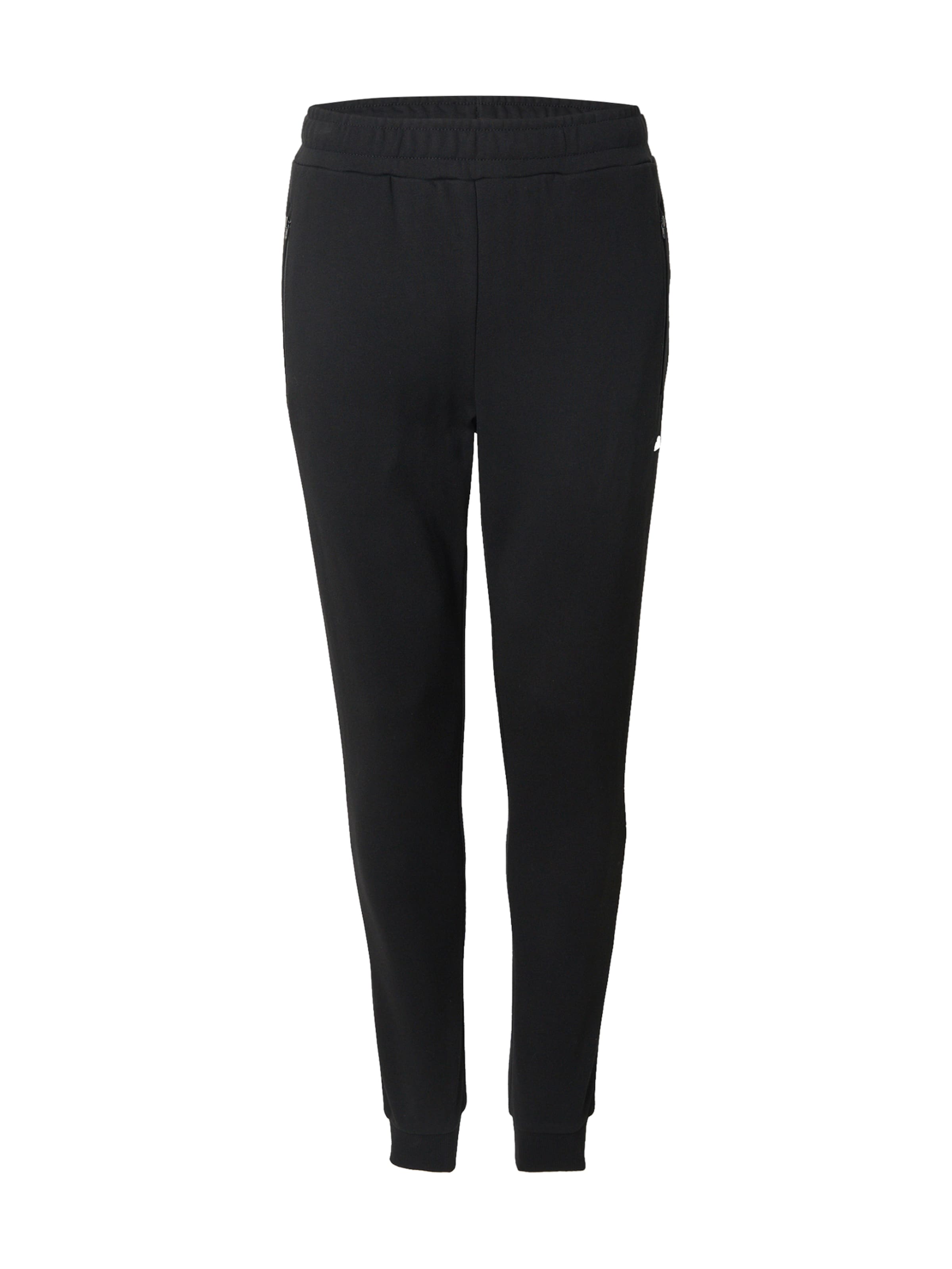 ELLESSE Tapered Παντελόνι φόρμας 'Berlingo' σε μαύρο: μπροστά