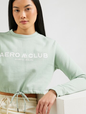 AÉROPOSTALE Sweatshirt in Groen