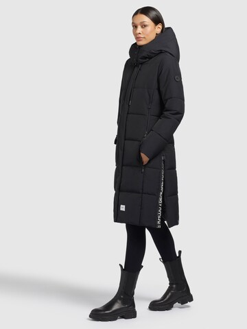 Manteau d’hiver 'Viola' khujo en noir