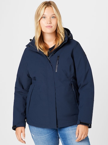 KILLTEC Outdoor Jacket in Blue: front