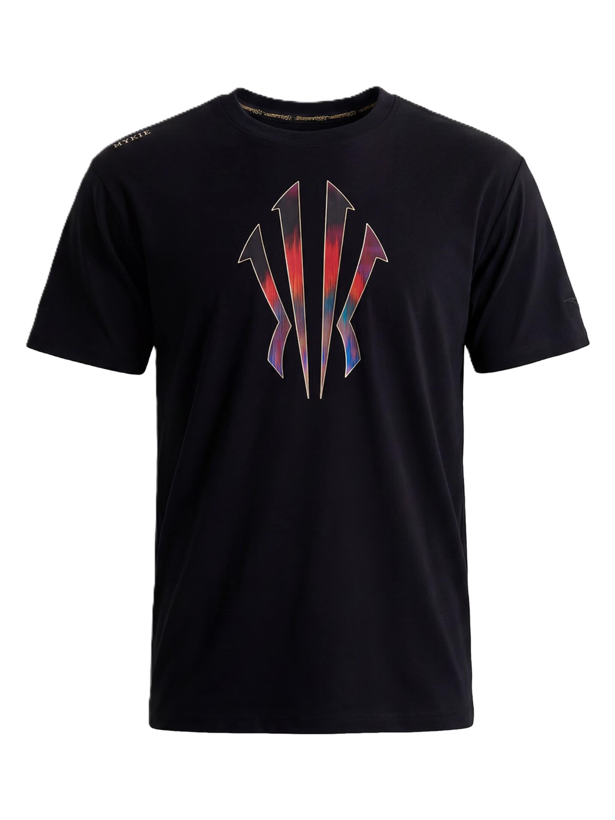 ANTA Shirt 'Anta KAI'‌‌‌‌‌‌‌‌‌‌ in Schwarz: Vorderseite