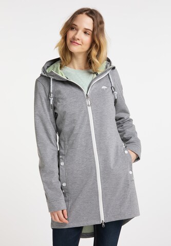 Drymaster Raincoat in Grey: front