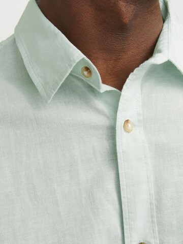 JACK & JONES Comfort fit Overhemd in Groen