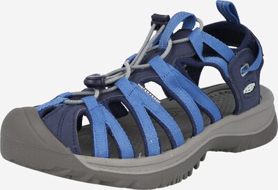 KEEN Sandales 'WHISPER' en bleu / bleu foncé, Vue avec produit