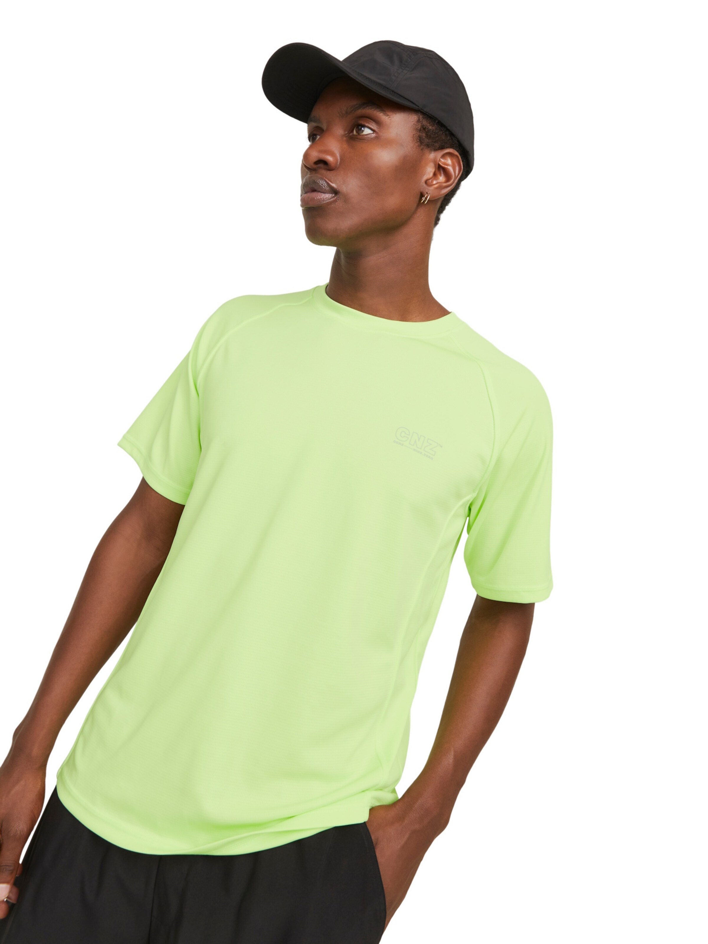 T-Shirt 'JCOCNZ' JACK & JONES en vert