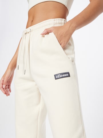 ELLESSE Tapered Trousers 'Joe' in White