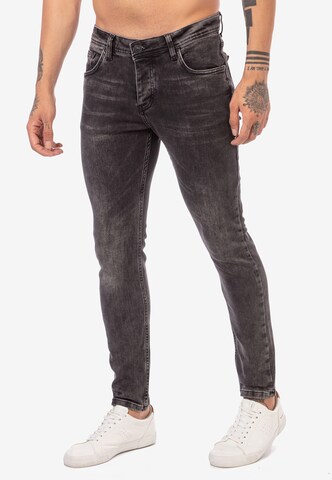 Redbridge Skinny Jeans 'Maidenhead' in Zwart: voorkant