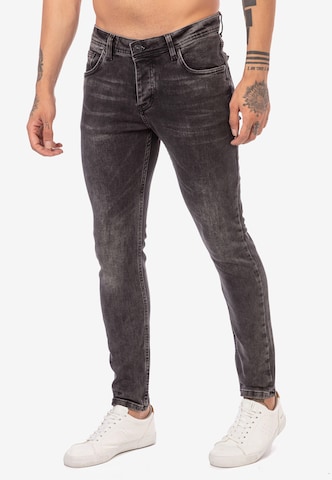 Redbridge Skinny Jeans 'Maidenhead' in Zwart: voorkant